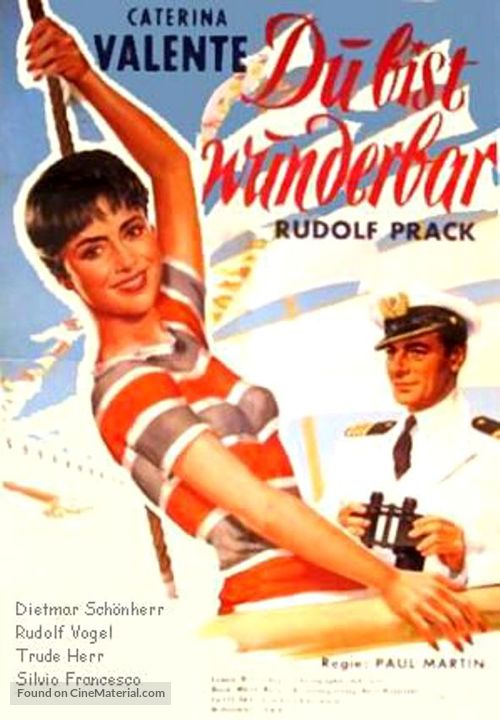 Du bist wunderbar - German Movie Poster