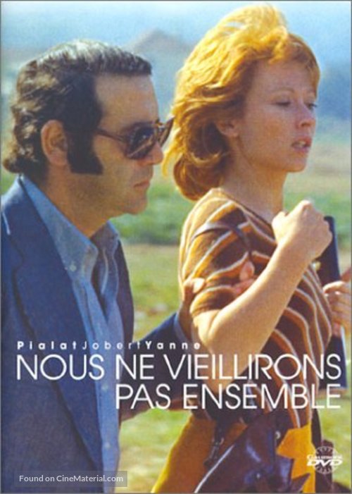 Nous ne vieillirons pas ensemble - French DVD movie cover