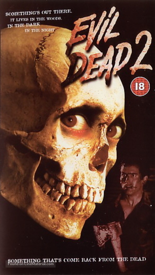 Evil Dead II - British VHS movie cover