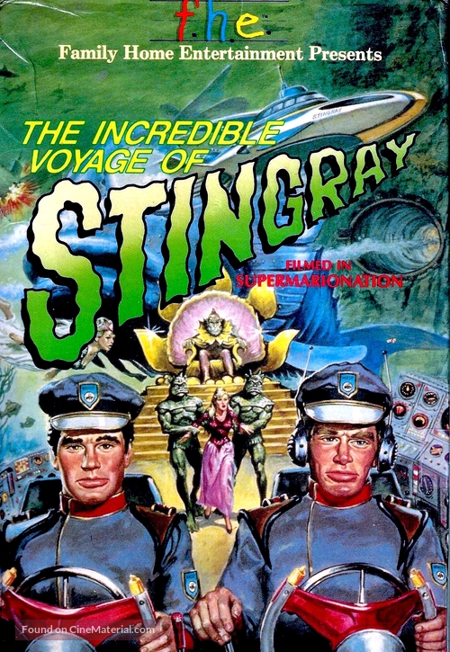 The Incredible Voyage of Stingray - British Movie Cover