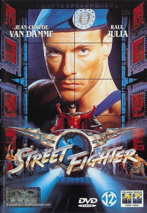 Street Fighter - Dutch DVD movie cover