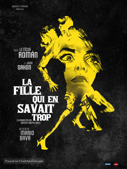 La ragazza che sapeva troppo - French Re-release movie poster