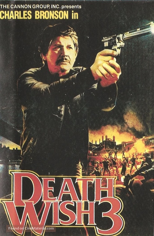 Death Wish 3 - Turkish VHS movie cover