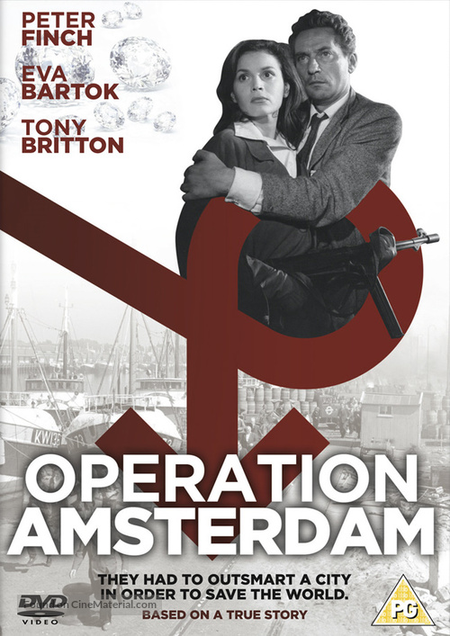 Operation Amsterdam - British DVD movie cover
