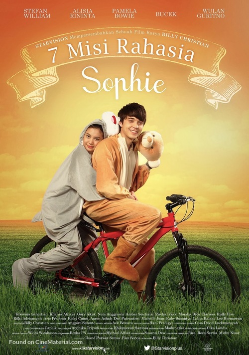 7 Misi Rahasia Sophie - Indonesian Movie Poster
