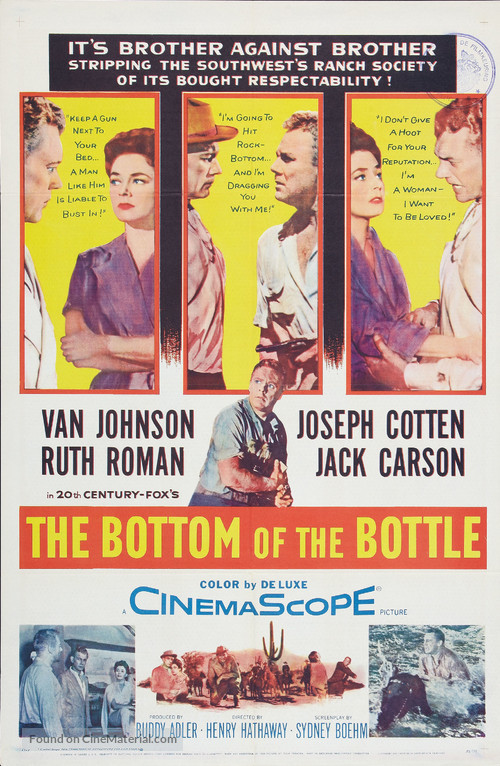 The Bottom of the Bottle - Movie Poster