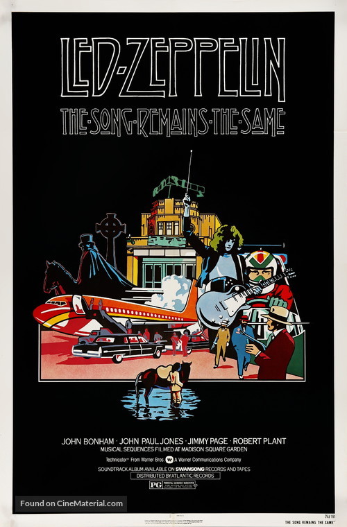 The Song Remains the Same - Movie Poster