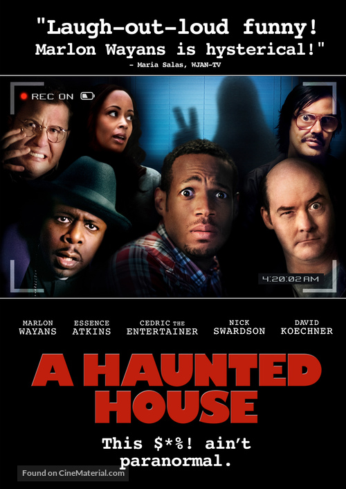 A Haunted House - Canadian DVD movie cover