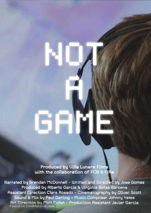 Not a Game - British Movie Poster