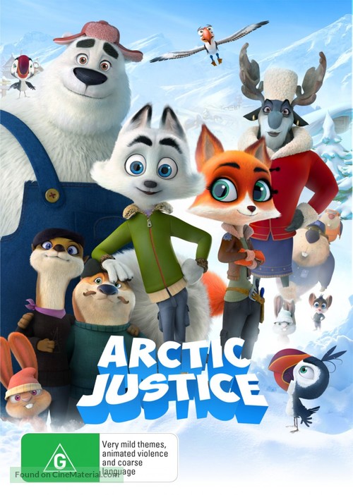 Arctic Justice - Australian DVD movie cover