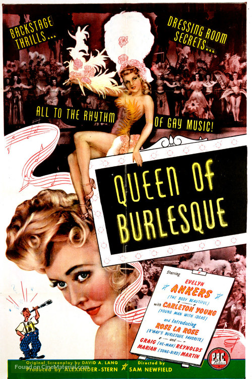 Queen of Burlesque - Movie Poster