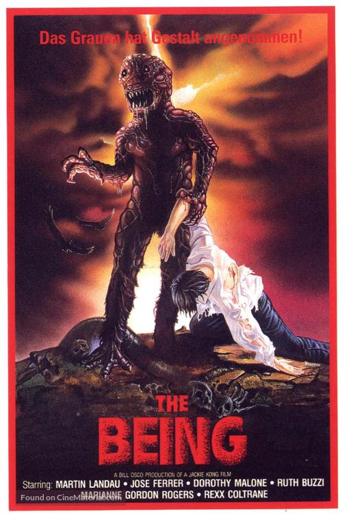 The Being - German VHS movie cover