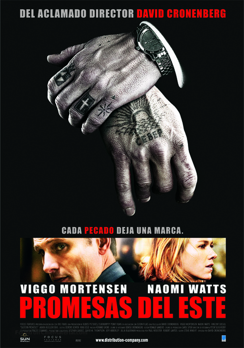 Eastern Promises - Argentinian Movie Poster