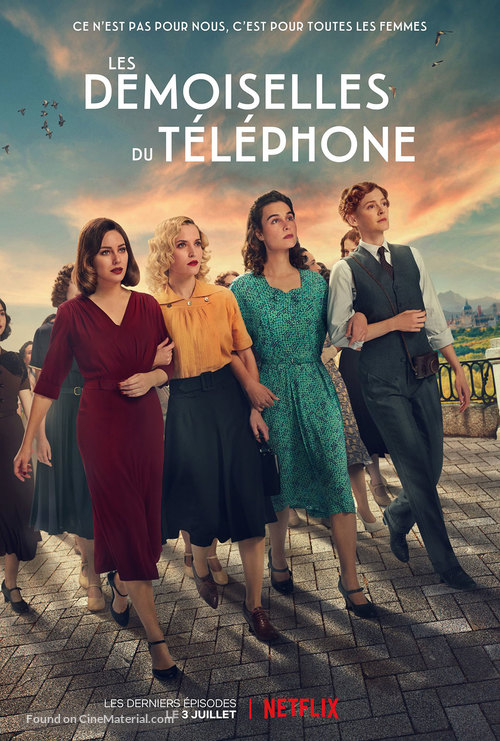 &quot;Las chicas del cable&quot; - French Movie Poster