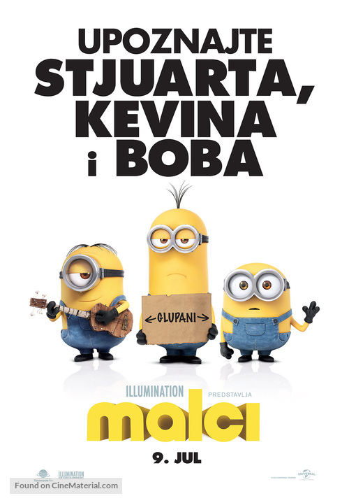 Minions - Serbian Movie Poster