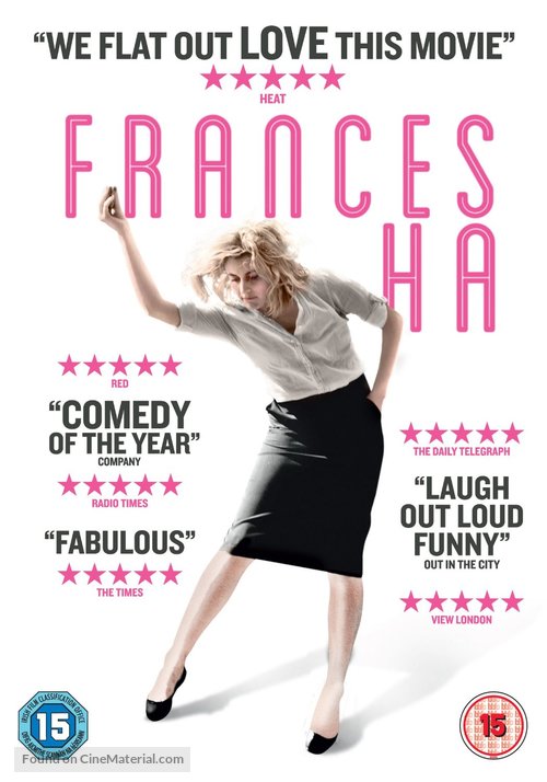 Frances Ha - British DVD movie cover