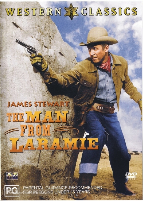 The Man from Laramie - Australian DVD movie cover