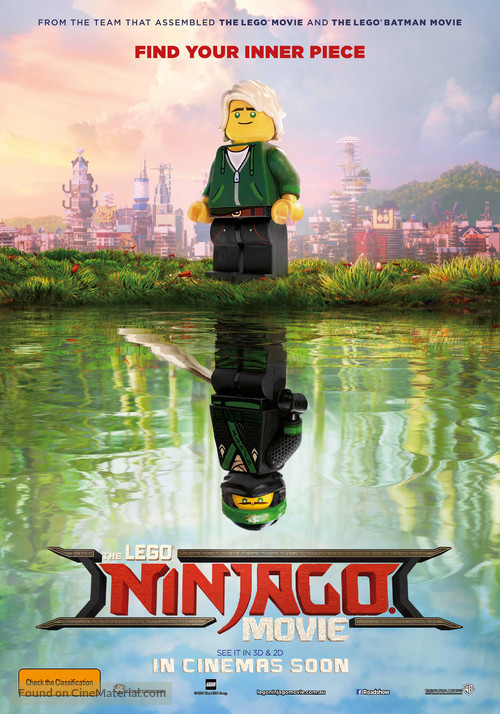 The Lego Ninjago Movie - Australian Movie Poster