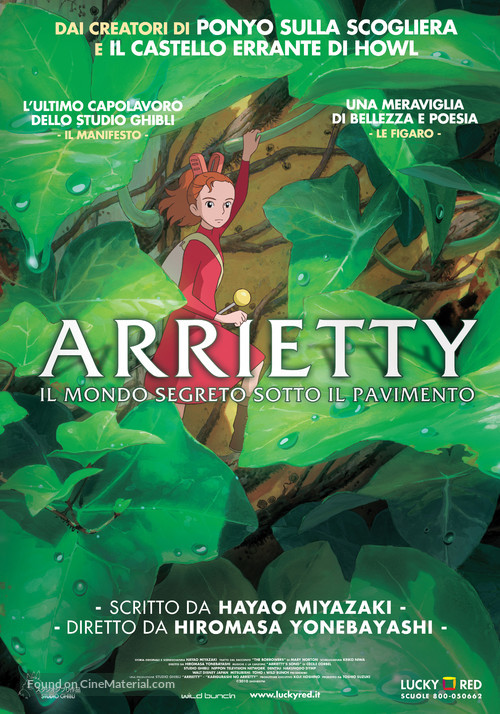 Kari-gurashi no Arietti - Italian Movie Poster
