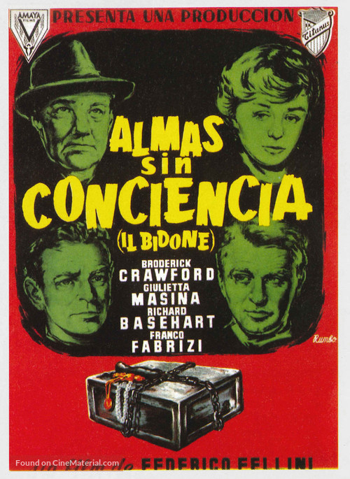 Il bidone - Spanish Movie Poster