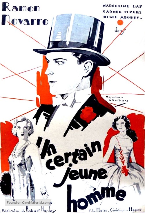 A Certain Young Man - French Movie Poster