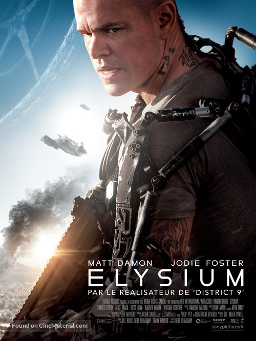 Elysium - French Movie Poster