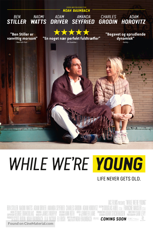 While We&#039;re Young - Icelandic Movie Poster