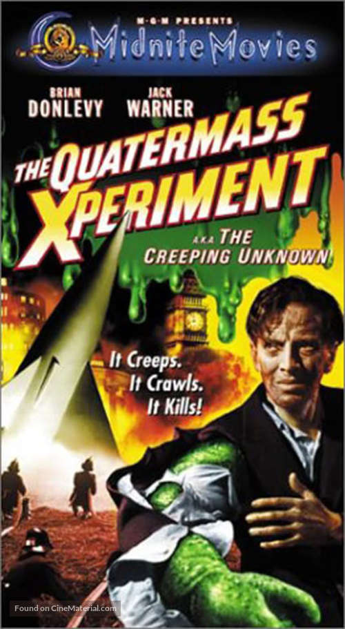 The Quatermass Xperiment - VHS movie cover