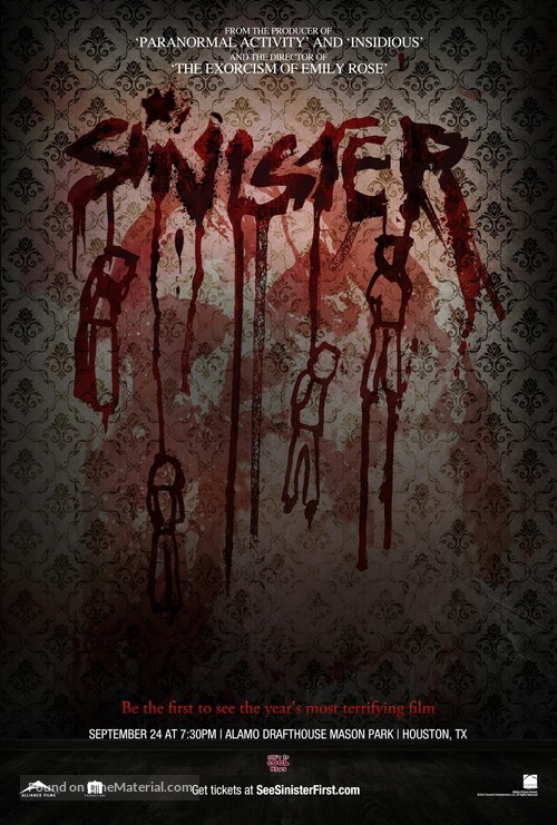 Sinister - Movie Poster