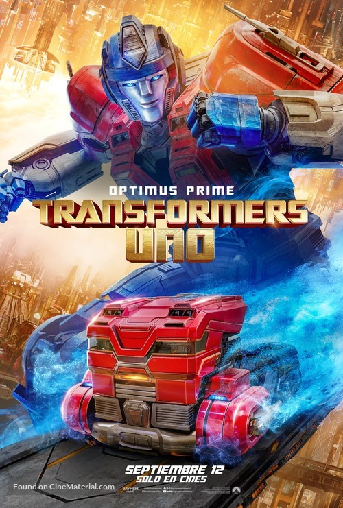 Transformers One - Mexican Movie Poster