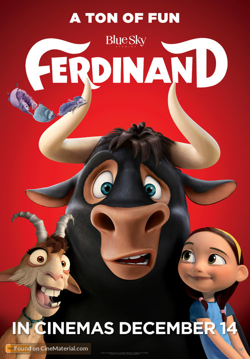 Ferdinand - Australian Movie Poster