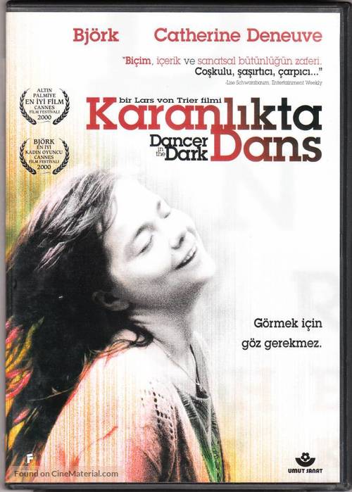 Dancer in the Dark - Turkish DVD movie cover