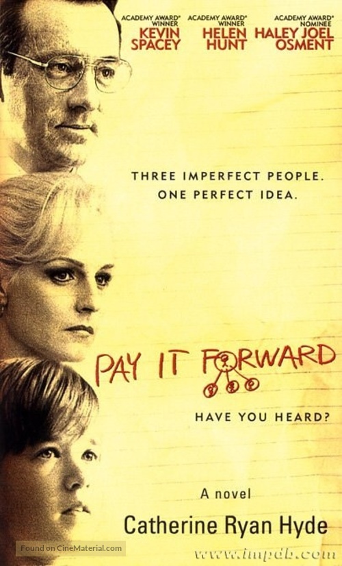 Pay It Forward - DVD movie cover