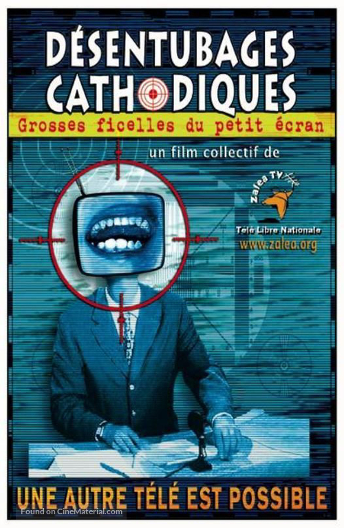 D&eacute;sentubages cathodiques - French poster