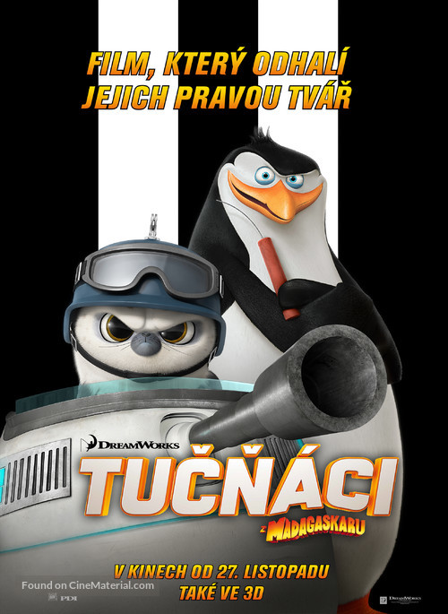 Penguins of Madagascar - Czech Movie Poster