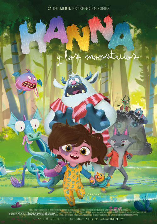 Hanna y los monstruos - Spanish Movie Poster