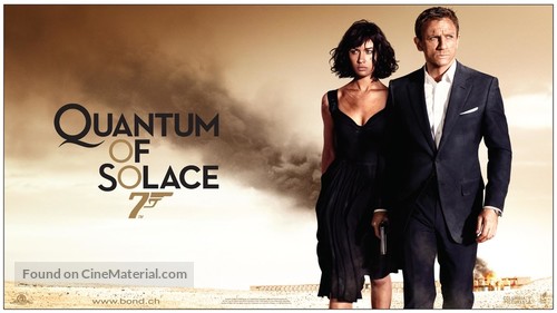 Quantum of Solace - Swiss Movie Poster