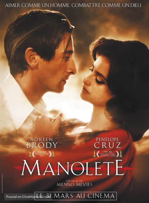 Manolete - French Movie Poster