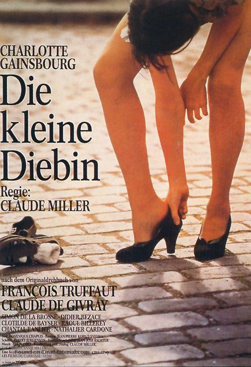 La petite voleuse - German Movie Poster