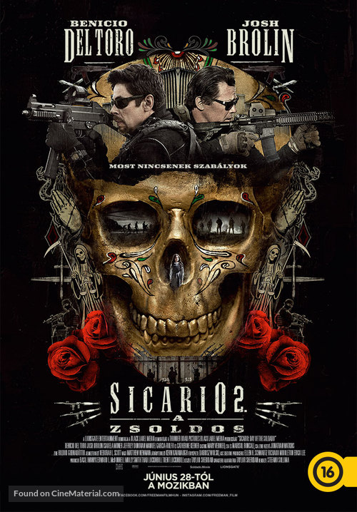 Sicario: Day of the Soldado - Hungarian Movie Poster