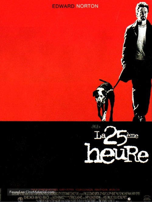 25th Hour - French Movie Poster