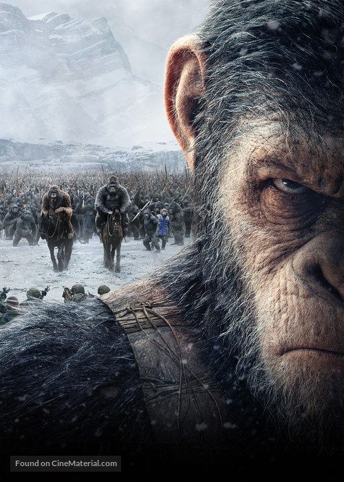 War for the Planet of the Apes - Key art