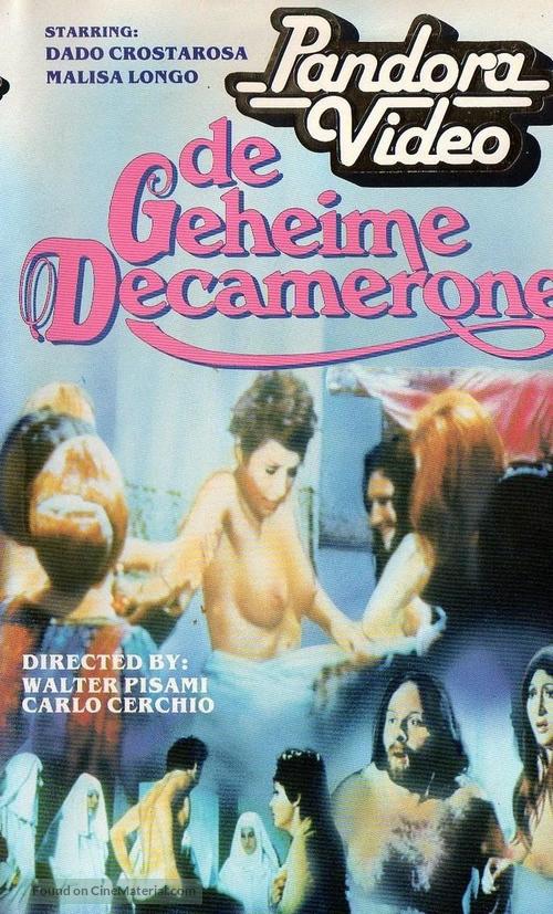 Beffe, licenze et amori del Decamerone segreto - Dutch VHS movie cover