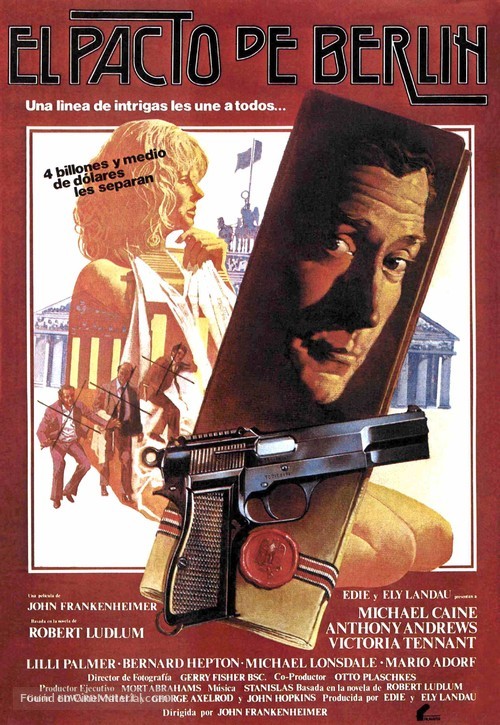 The Holcroft Covenant - Spanish Movie Poster