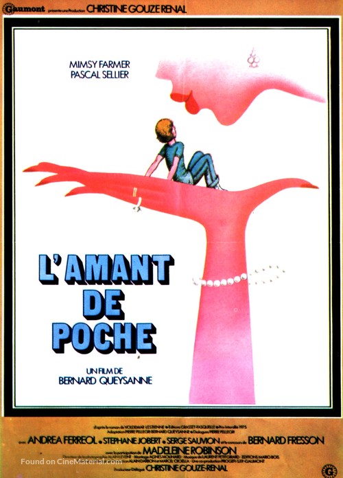 L&#039;amant de poche - French Movie Poster