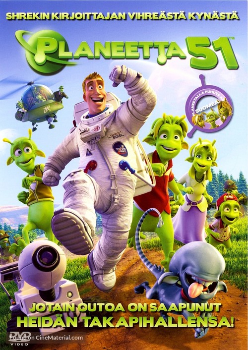 Planet 51 - Finnish Movie Cover