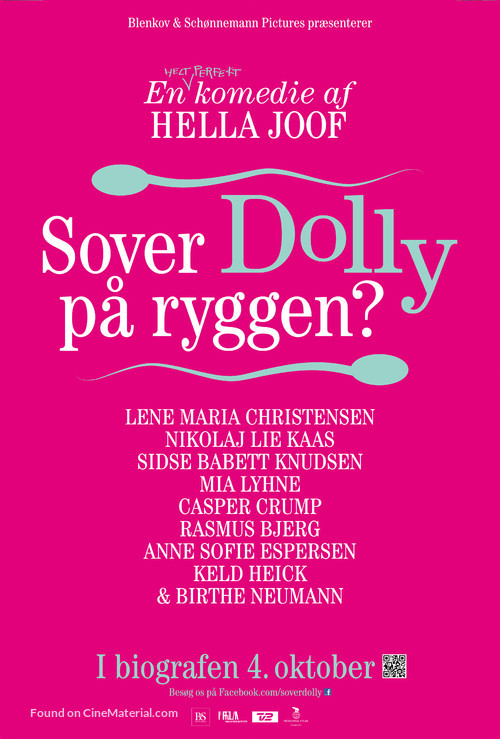 Sover Dolly p&aring; ryggen - Danish Movie Poster