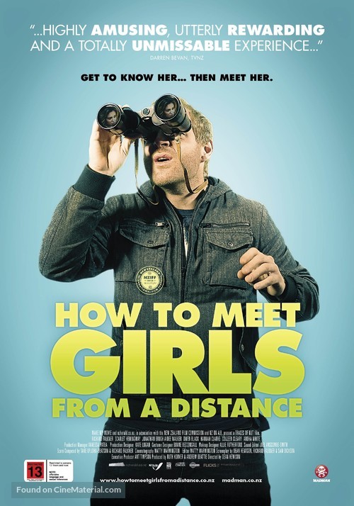 How to Meet Girls from a Distance - New Zealand Movie Poster