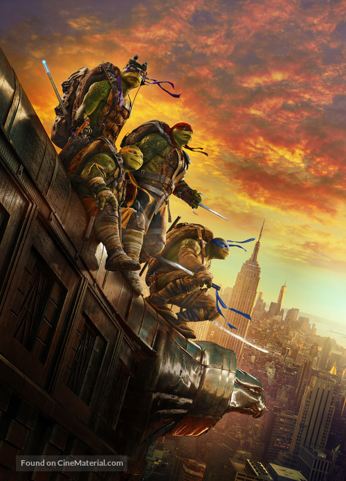 Teenage Mutant Ninja Turtles: Out of the Shadows - Key art