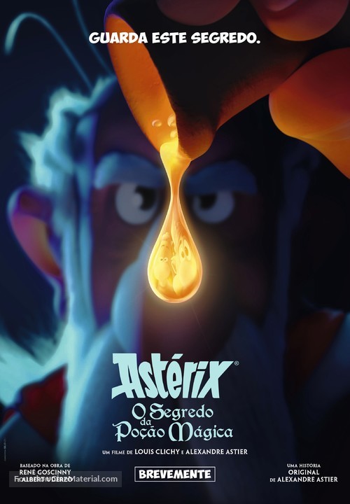 Ast&eacute;rix: Le secret de la potion magique - Portuguese Movie Poster